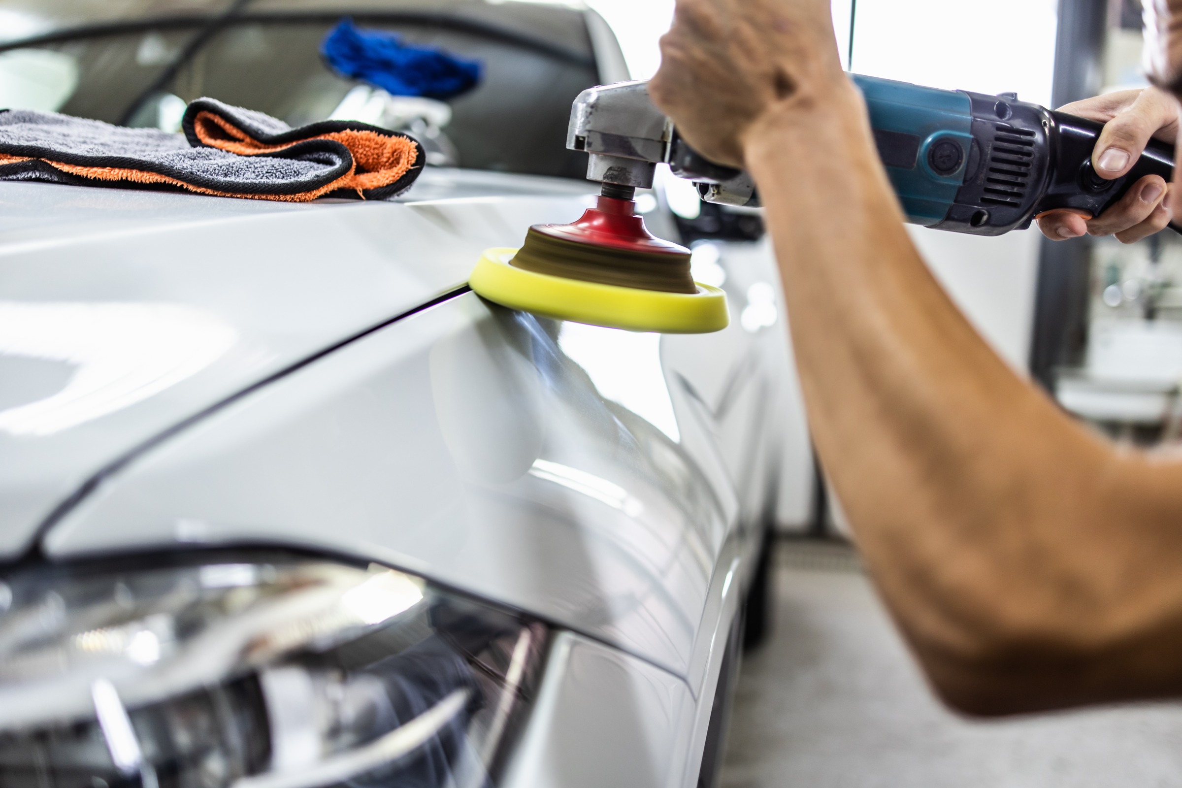 Mobile Paint Correction service at Seattle Dent & Detail