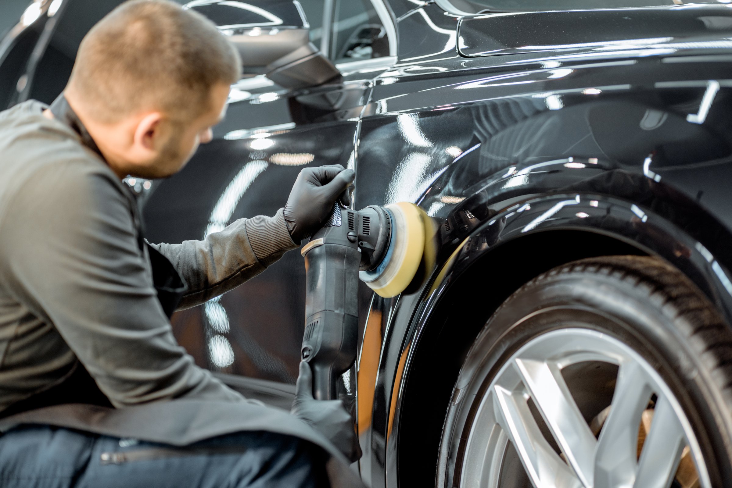 Mobile Paint Correction service at Seattle Dent & Detail