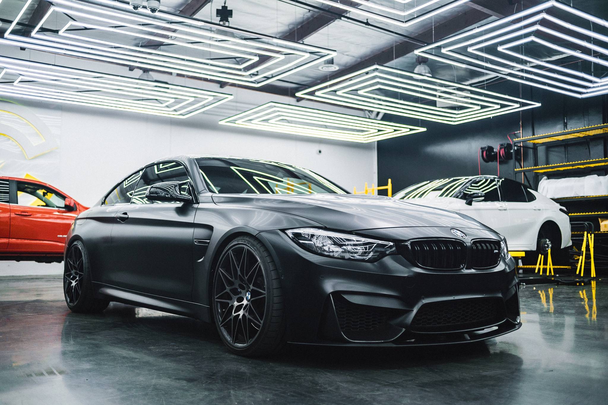 Luxury vehicle showcase